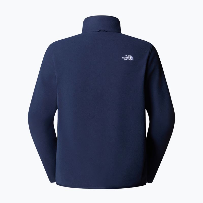 Fleece Hoodie Sweatshirt Herren The North Face Glacier Fleece summit navy 5