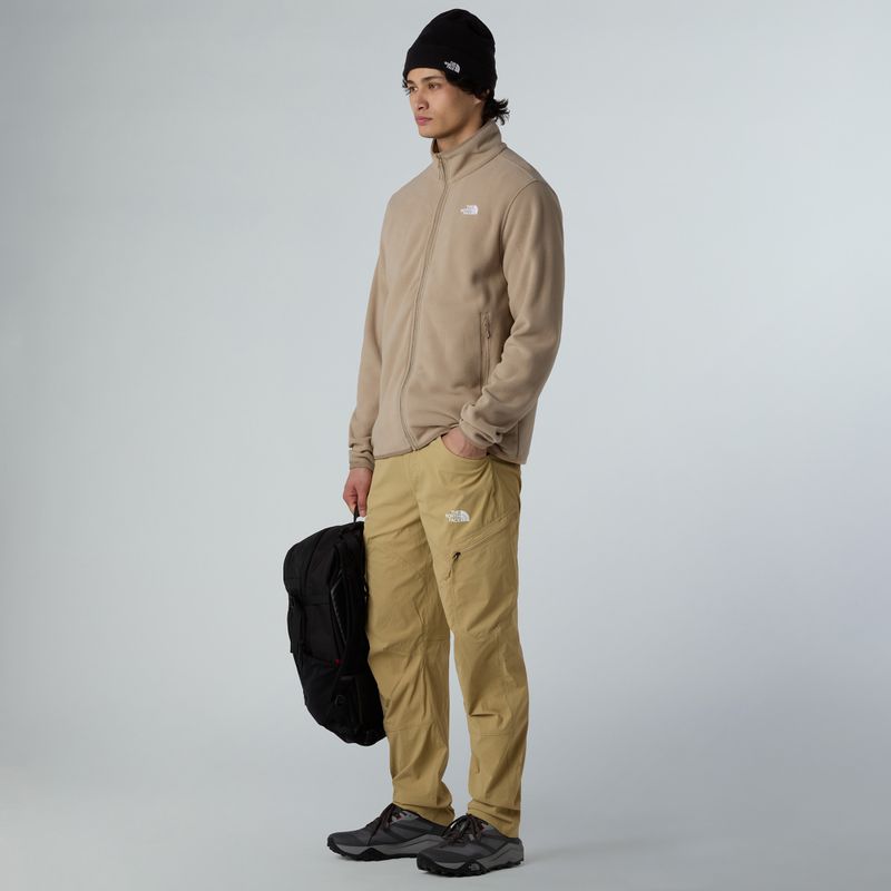 Fleece Hoodie Sweatshirt Herren The North Face Glacier Fleece mushroom grey 2