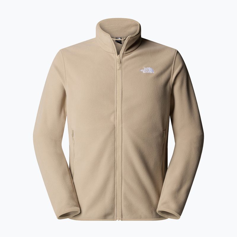 Fleece Hoodie Sweatshirt Herren The North Face Glacier Fleece mushroom grey 5