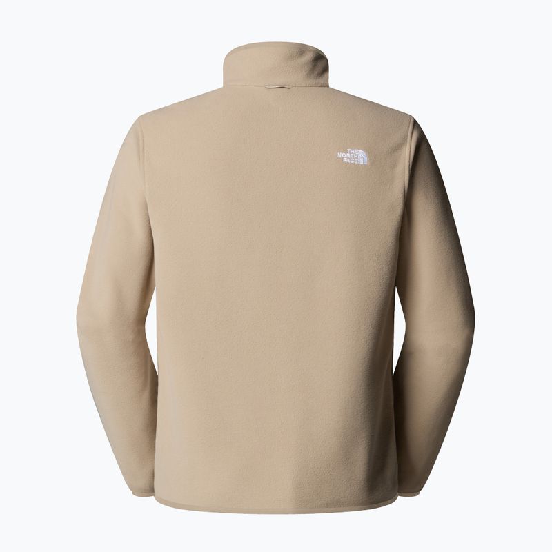 Fleece Hoodie Sweatshirt Herren The North Face Glacier Fleece mushroom grey 6