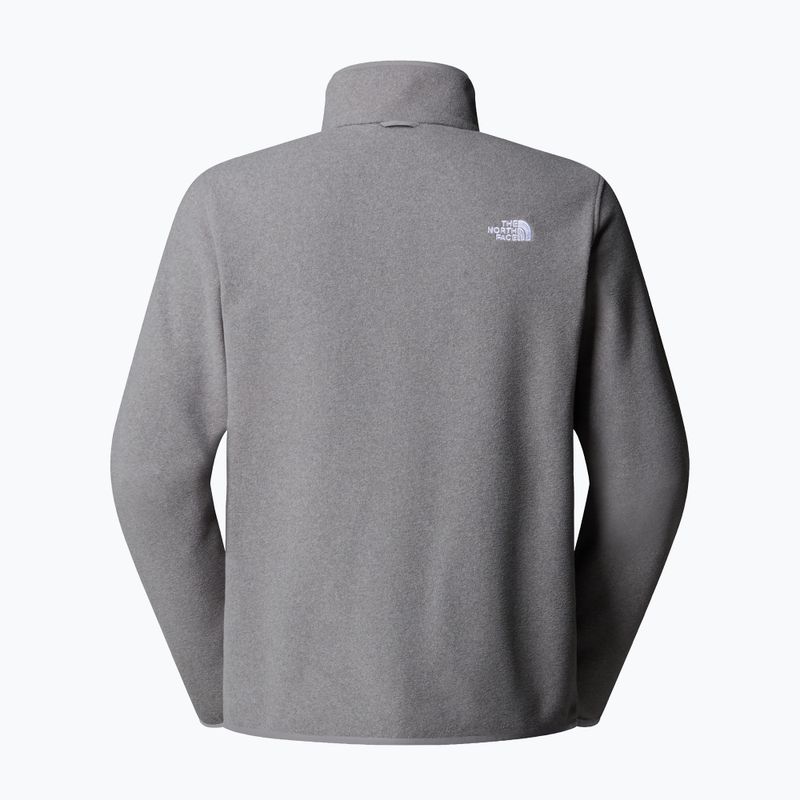 Fleece Hoodie Sweatshirt Herren The North Face Glacier Fleece mid grey heather 6
