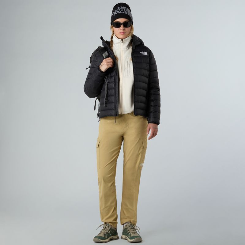 Daunenjacke Damen The North Face Down Hooded black 2