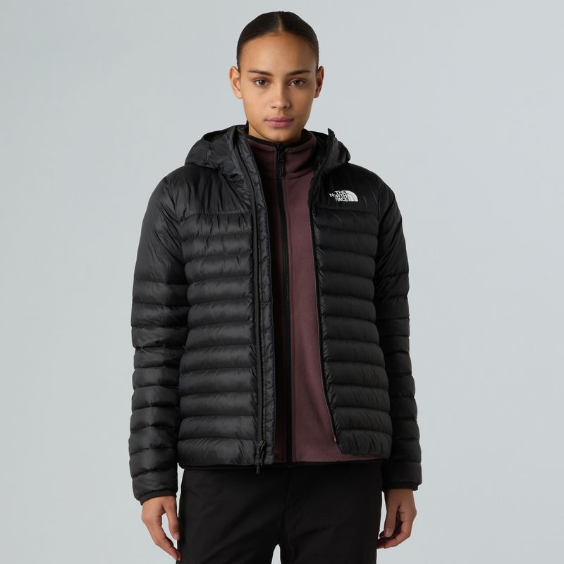 Daunenjacke Damen The North Face Terra Peak Hoodie black 4
