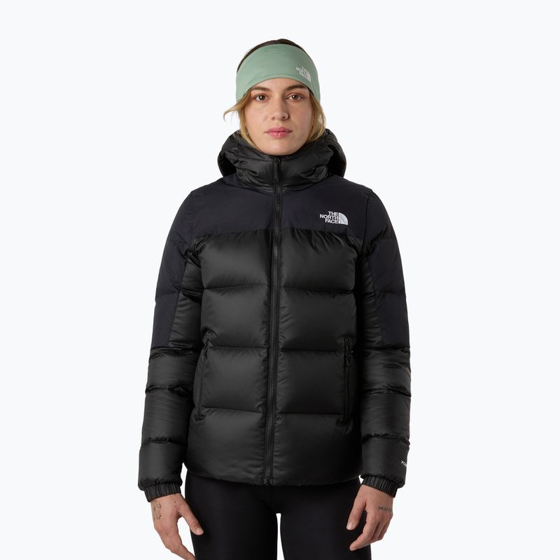 Daunenjacke Damen The North Face Diablo Down 2.0 Hooded black heather/black
