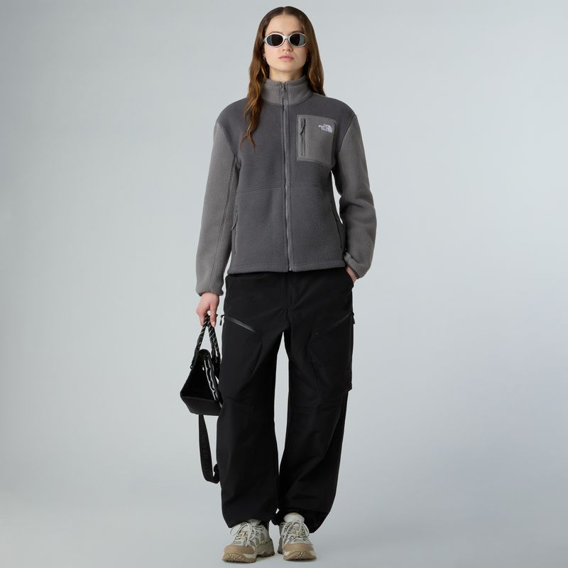 Damen Fleece-Sweatshirt The North Face Yumiori Full Zip anthrazitgrau/geräuchert 2