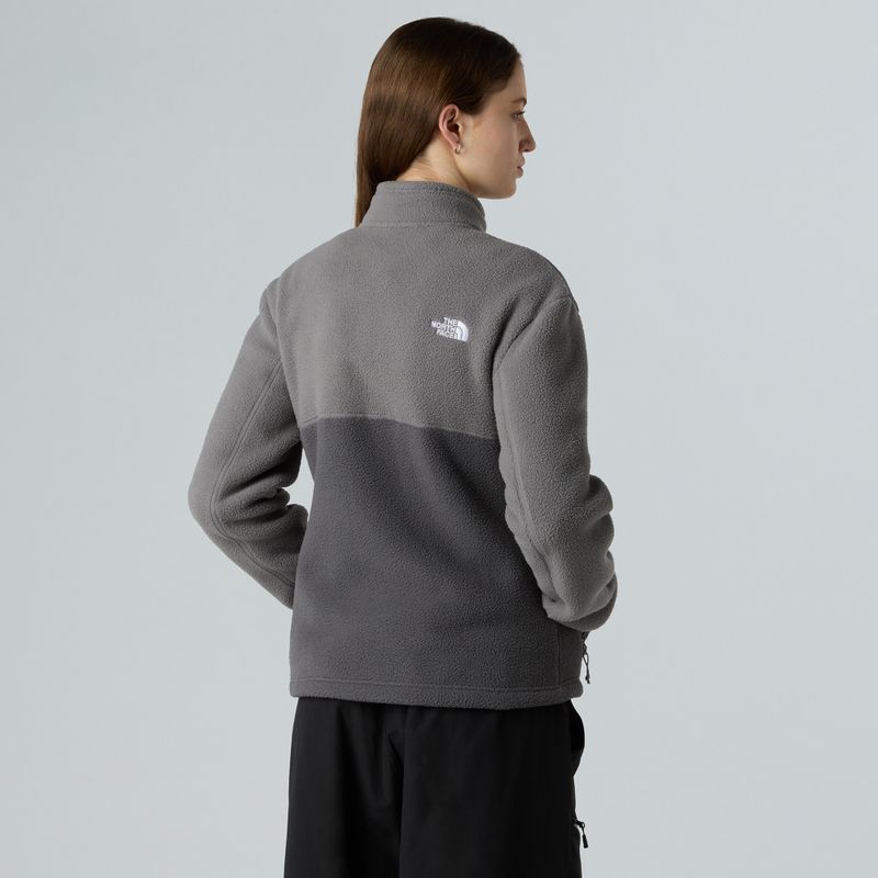 Damen Fleece-Sweatshirt The North Face Yumiori Full Zip anthrazitgrau/geräuchert 3