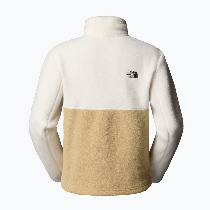 The North Face Damen Yumiori 1/4 Zip Sweatshirt khaki Stein/weiß dune/utility braun 5