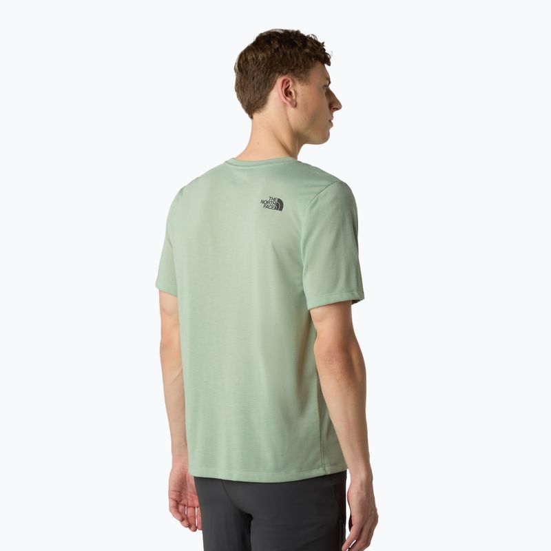 Shirt Herren The North Face Mountain Foundation Graphic state moss 3