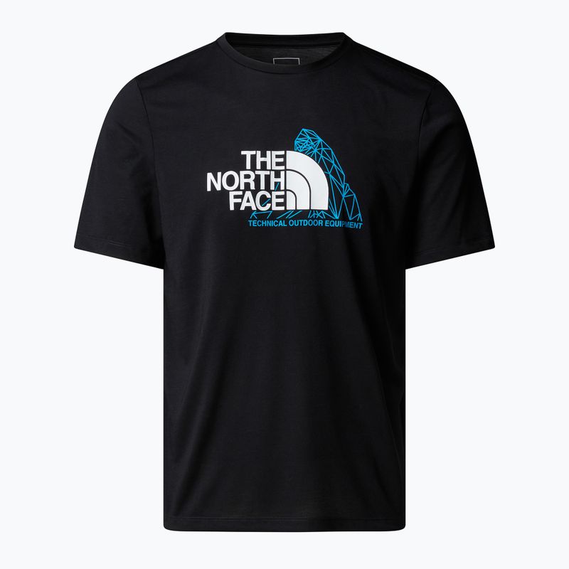 Shirt Herren The North Face Mountain Foundation Graphic black
