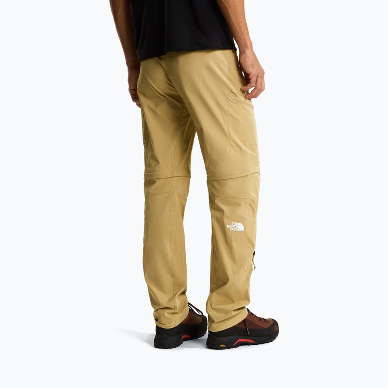 Herren-Trekkinghose The North Face Exploration Regular Tapered Convertible khaki stone 3