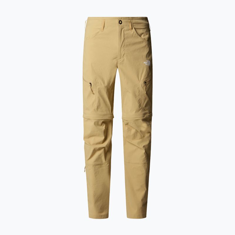 Herren-Trekkinghose The North Face Exploration Regular Tapered Convertible khaki stone 4