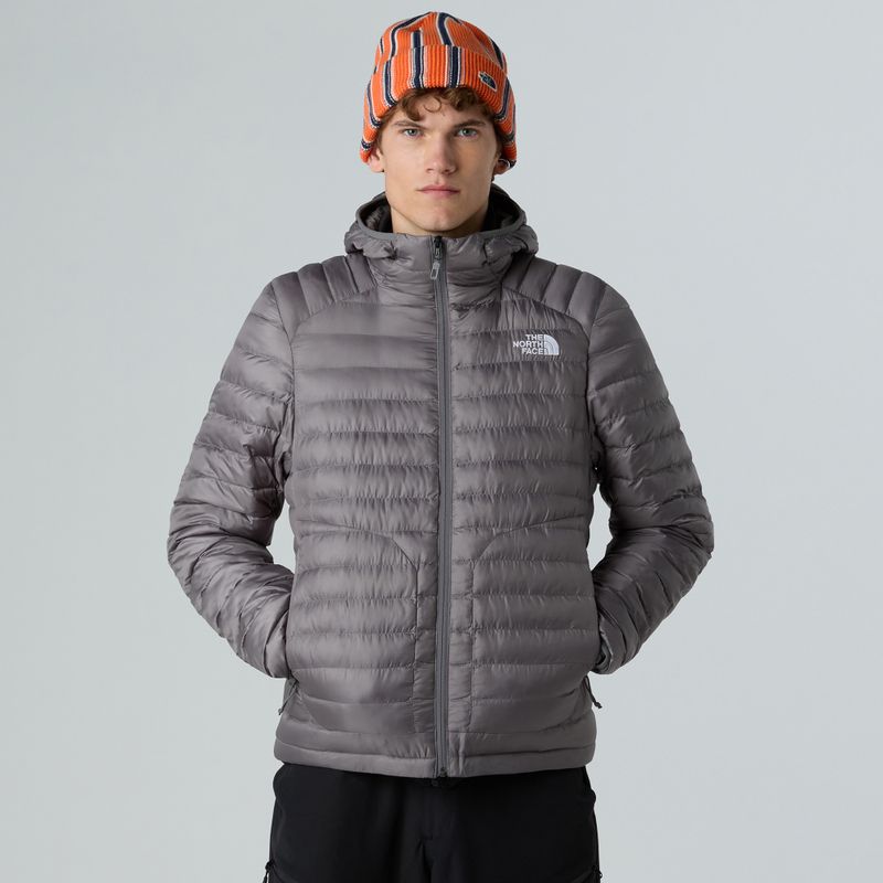 Herren Daunenjacke The North Face Huila Synthetic Hoodie smoked pearl