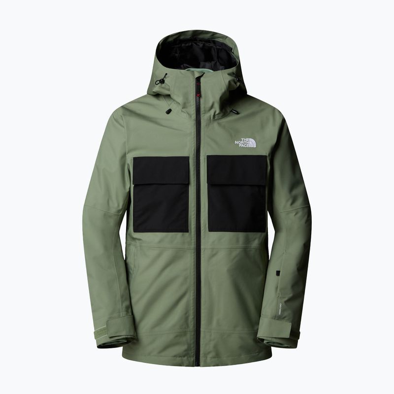 Snowboardjacke Herren The North Face Fourbarrel Triclimate bark mist/black 6