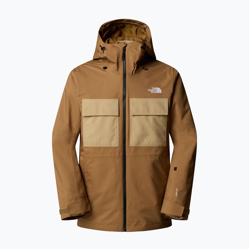 Snowboardjacke Herren The North Face Fourbarrel Triclimate utility brown/khaki 6
