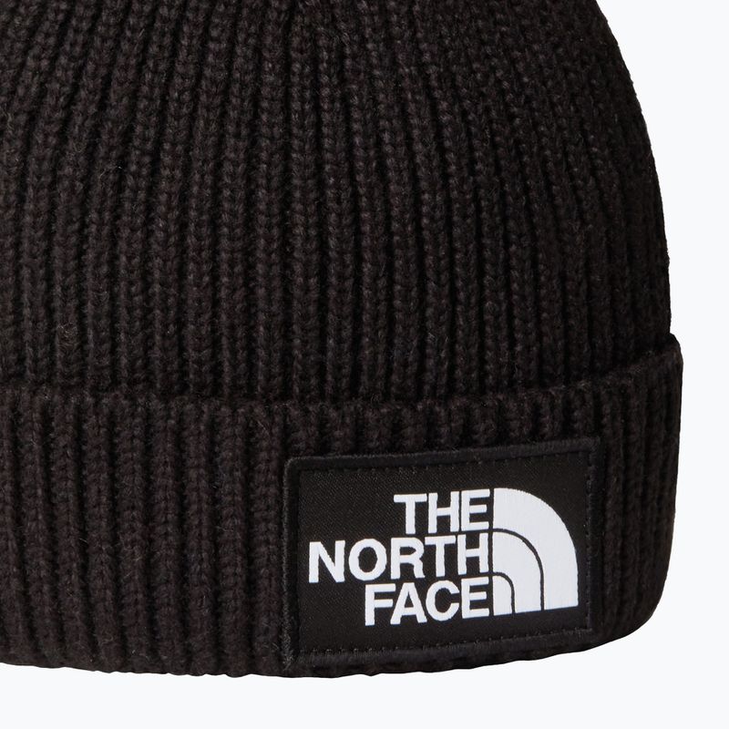 Kinder-Wintermütze The North Face Baby Logo Box Beanie tnf black 2