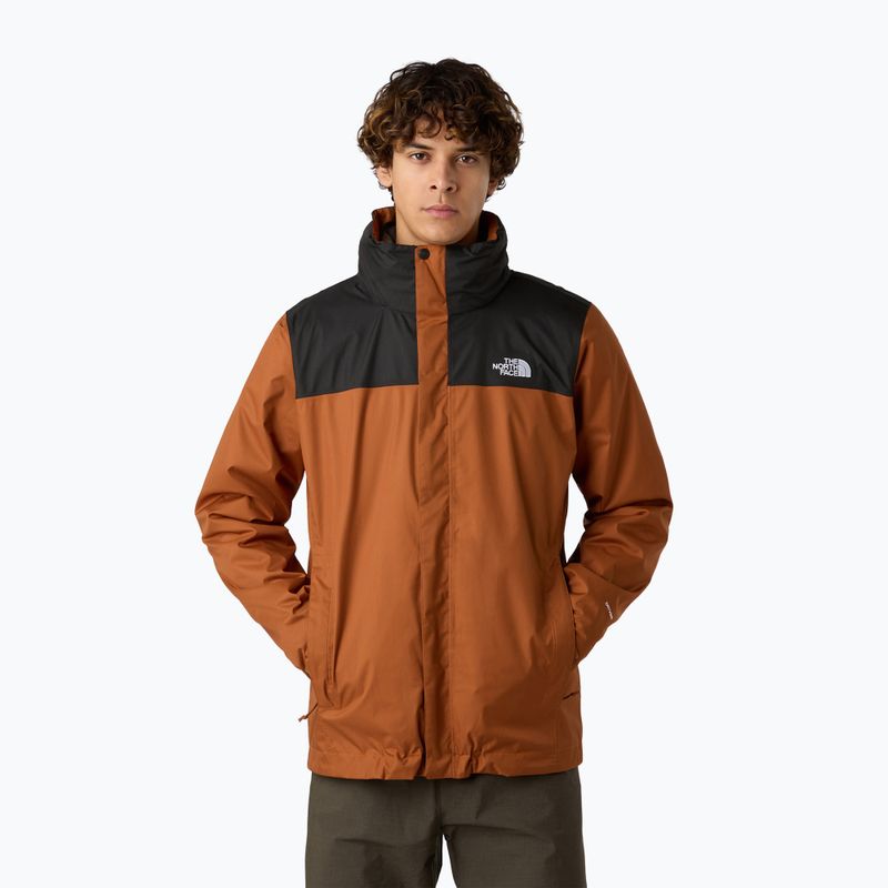 Jacke 3in1 Herren The North Face Evolve II Triclimate burnt umber/asphalt grey 11