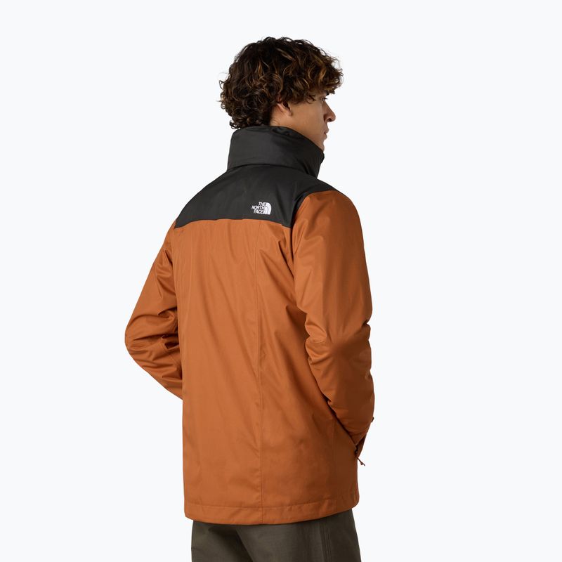 Jacke 3in1 Herren The North Face Evolve II Triclimate burnt umber/asphalt grey 2