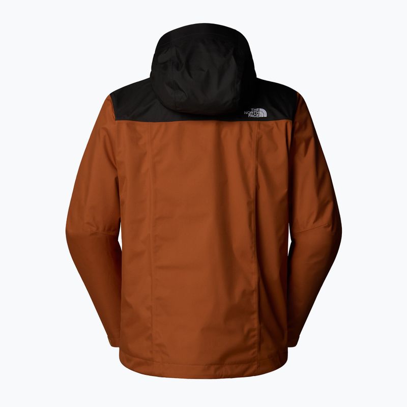 Jacke 3in1 Herren The North Face Evolve II Triclimate burnt umber/asphalt grey 7
