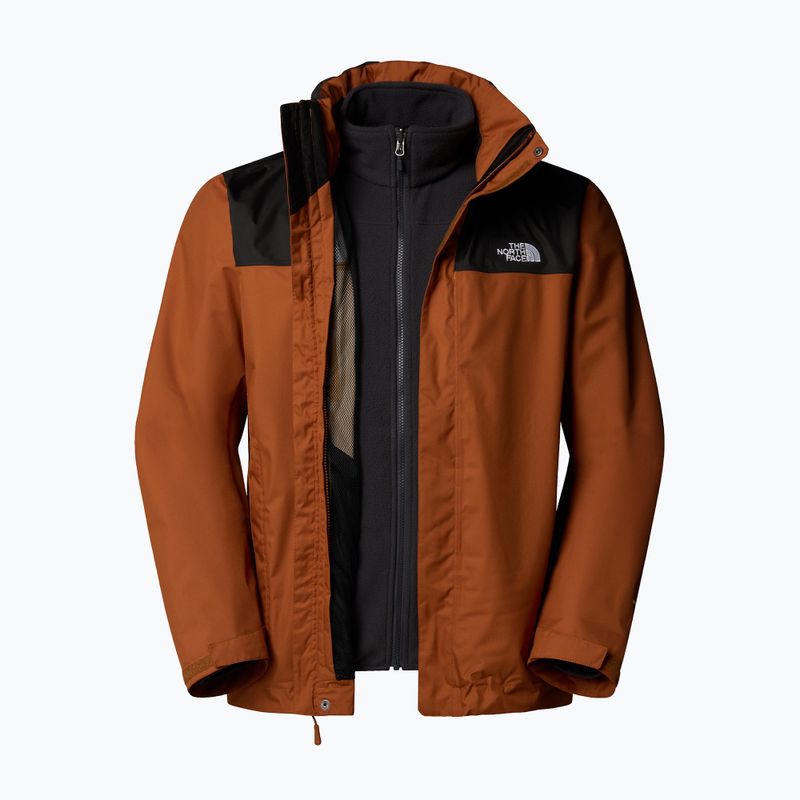 Jacke 3in1 Herren The North Face Evolve II Triclimate burnt umber/asphalt grey 8
