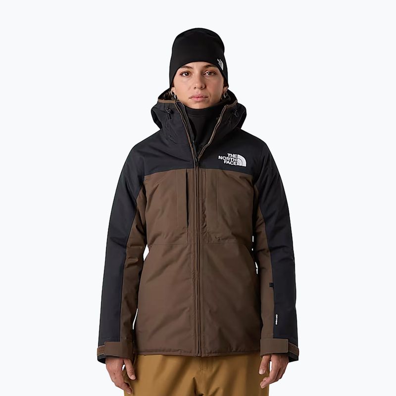 Skijacke Damen The North Face Namak Insulated black/smokey brown