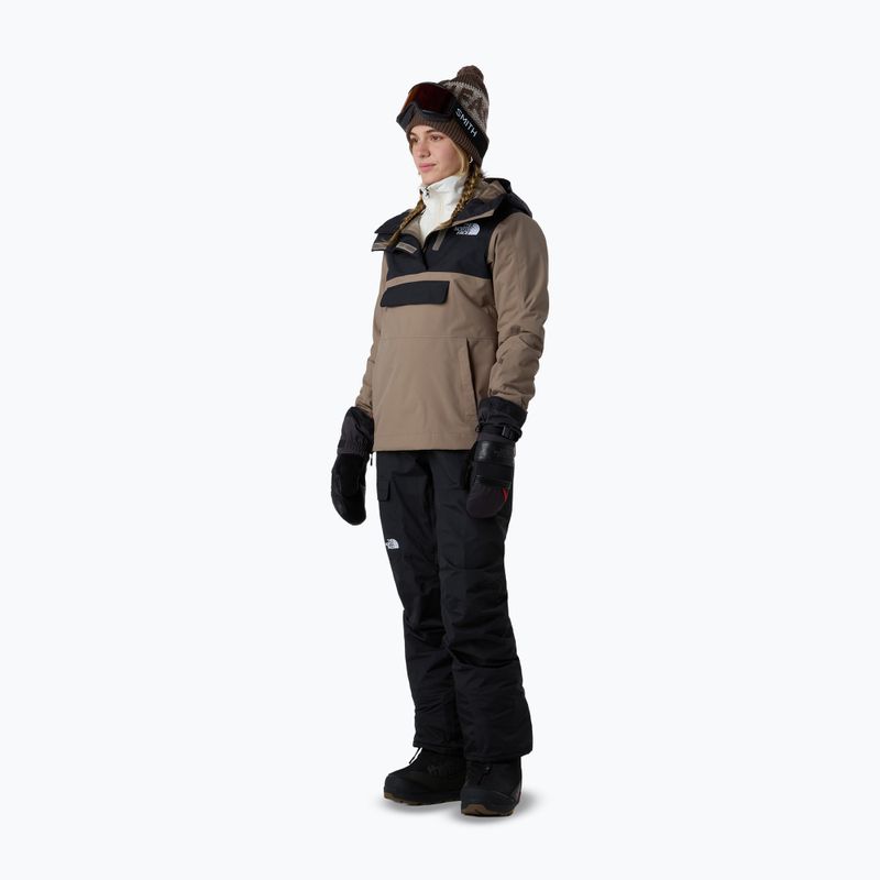 Skijacke Damen The North Face Driftview Anorak mocha brown/black 2