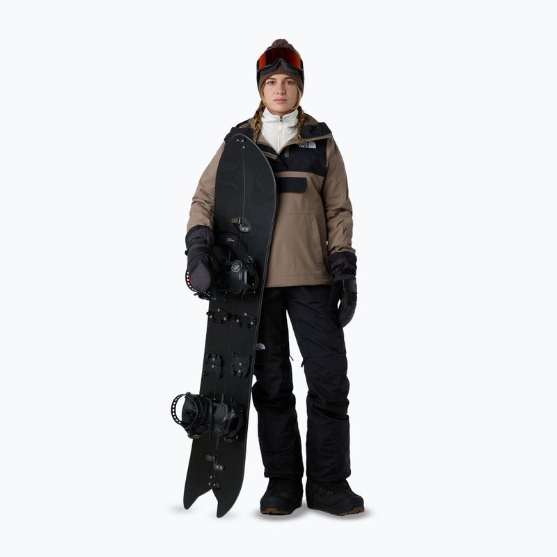 Skijacke Damen The North Face Driftview Anorak mocha brown/black 4
