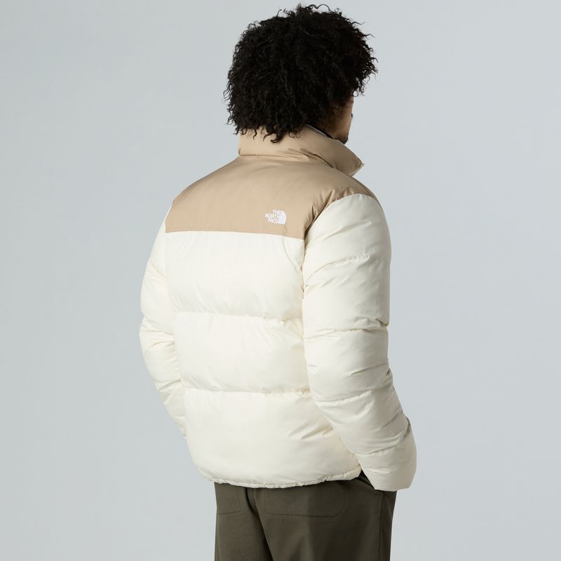 Herrenjacke The North Face Saikuru mushroom grau/weiß dun 3