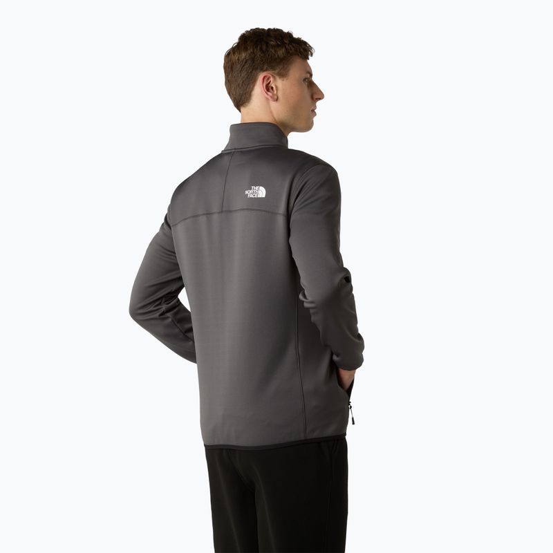 Hoodie Sweatshirt Herren The North Face Crest Fz anthracite grey/black 3