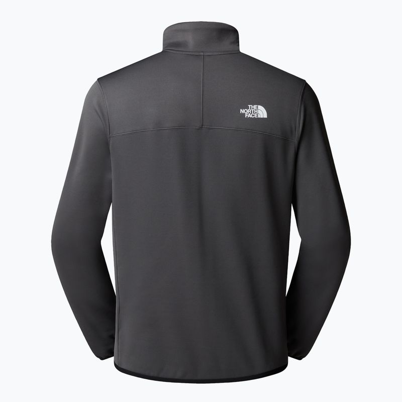 Herren Sweatshirt The North Face Crest Fz anthrazit grau/schwarz 5