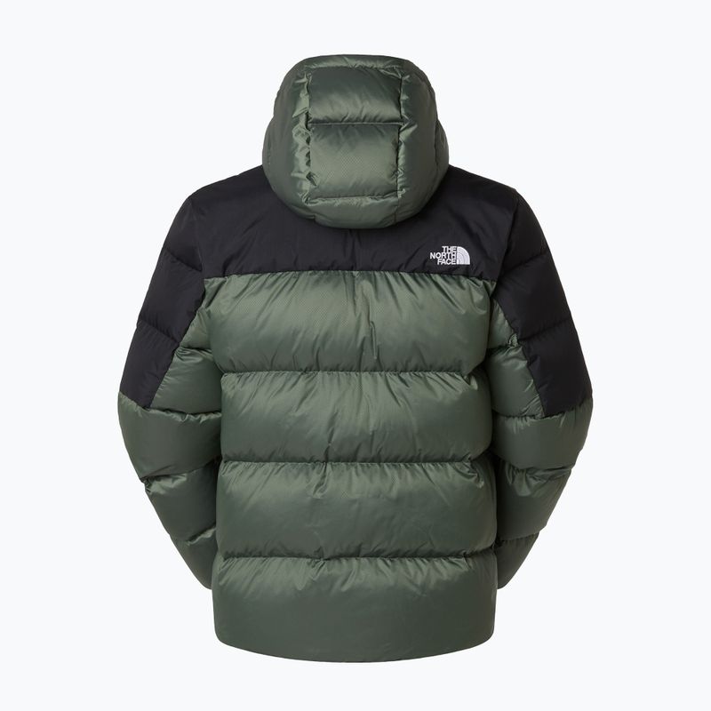Men's The North Face Diablo Down 2.0 Hoodie Schulter Nebel/schwarz Heidekraut Daunenjacke 6