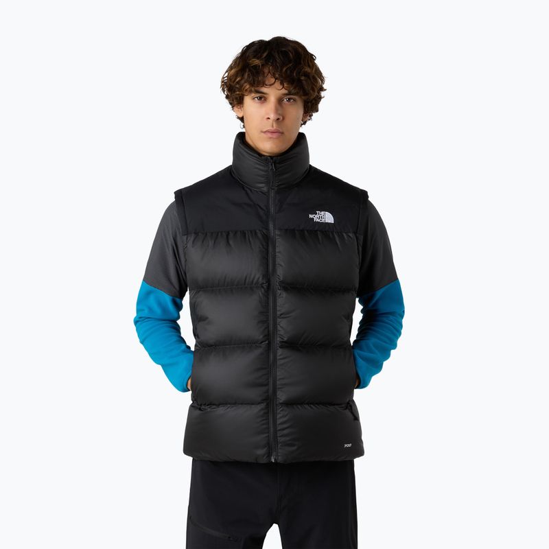 Weste Herren The North Face Diablo Down 2.0 black/black/recycled down
