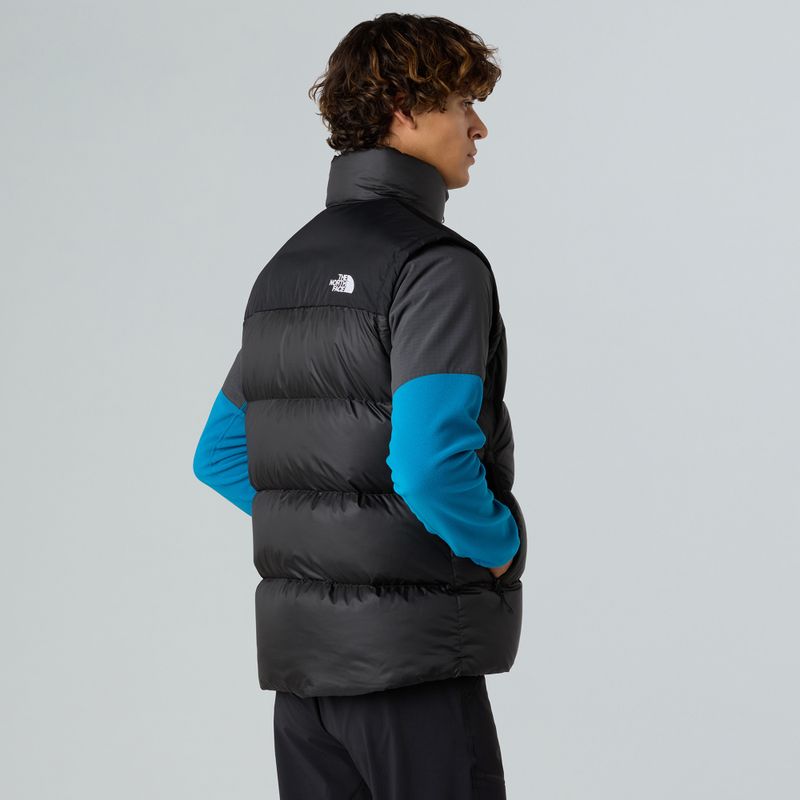 Herrenweste The North Face Diablo Down 2.0 schwarz/schwarz/recycelte Daunen 3