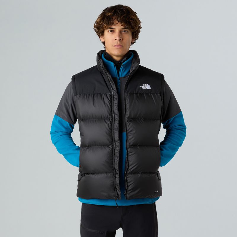 Weste Herren The North Face Diablo Down 2.0 black/black/recycled down 4