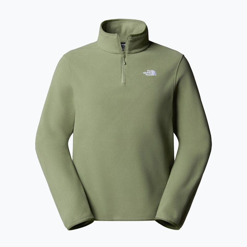 Fleece Hoodie Sweatshirt Herren The North Face Glacier Fleece 1/4 Zip bark mist 4