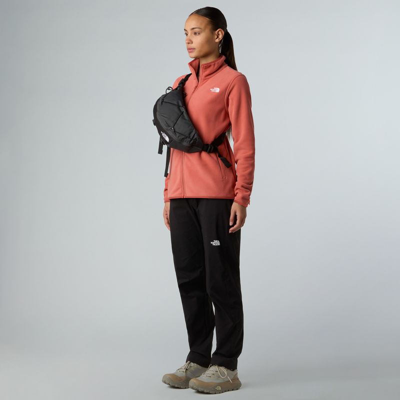 Fleece Hoodie Sweatshirt Damen The North Face Glacier Fleece mars dust 2