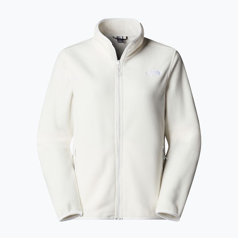 Fleece Hoodie Sweatshirt Damen The North Face Glacier Fleece white dune 5