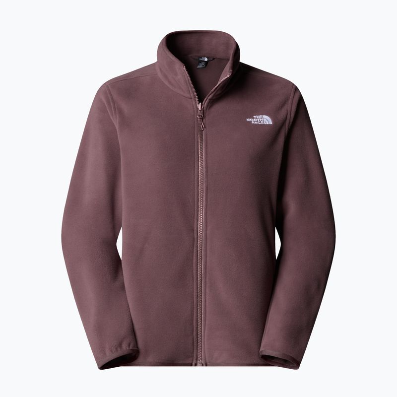 Damen-Fleece-Sweatshirt The North Face Glacier Fleece gelbbraun quarz 5
