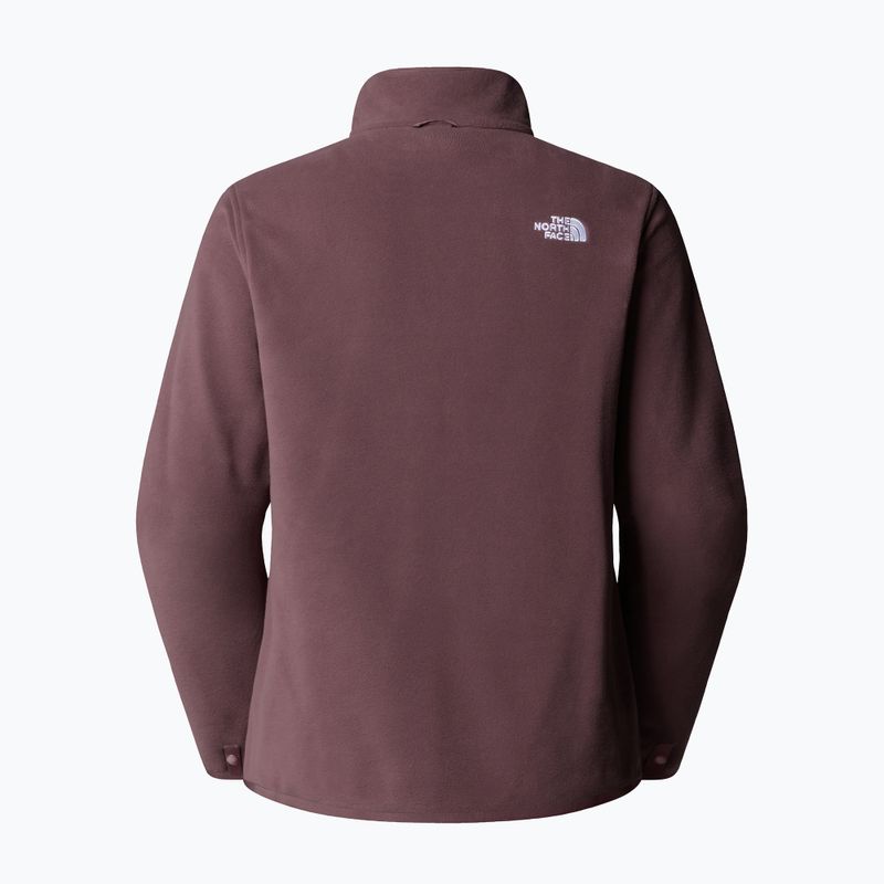 Damen-Fleece-Sweatshirt The North Face Glacier Fleece gelbbraun quarz 6
