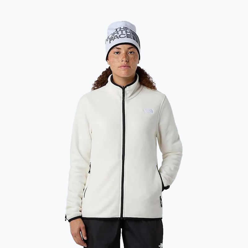 Fleece Hoodie Sweatshirt Damen The North Face Glacier Fleece white dune 4