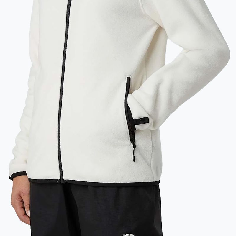 Fleece Hoodie Sweatshirt Damen The North Face Glacier Fleece white dune 6