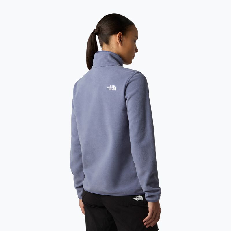 Fleece Hoodie Sweatshirt Damen The North Face Glacier Fleece 1/4 Zip twilight galaxy 3