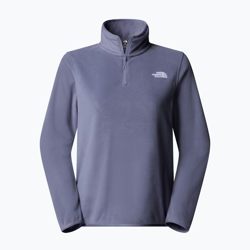 Fleece Hoodie Sweatshirt Damen The North Face Glacier Fleece 1/4 Zip twilight galaxy 4