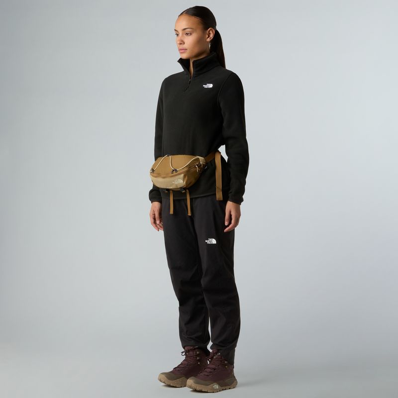 Fleece Hoodie Sweatshirt Damen The North Face Glacier Fleece 1/4 Zip black 2