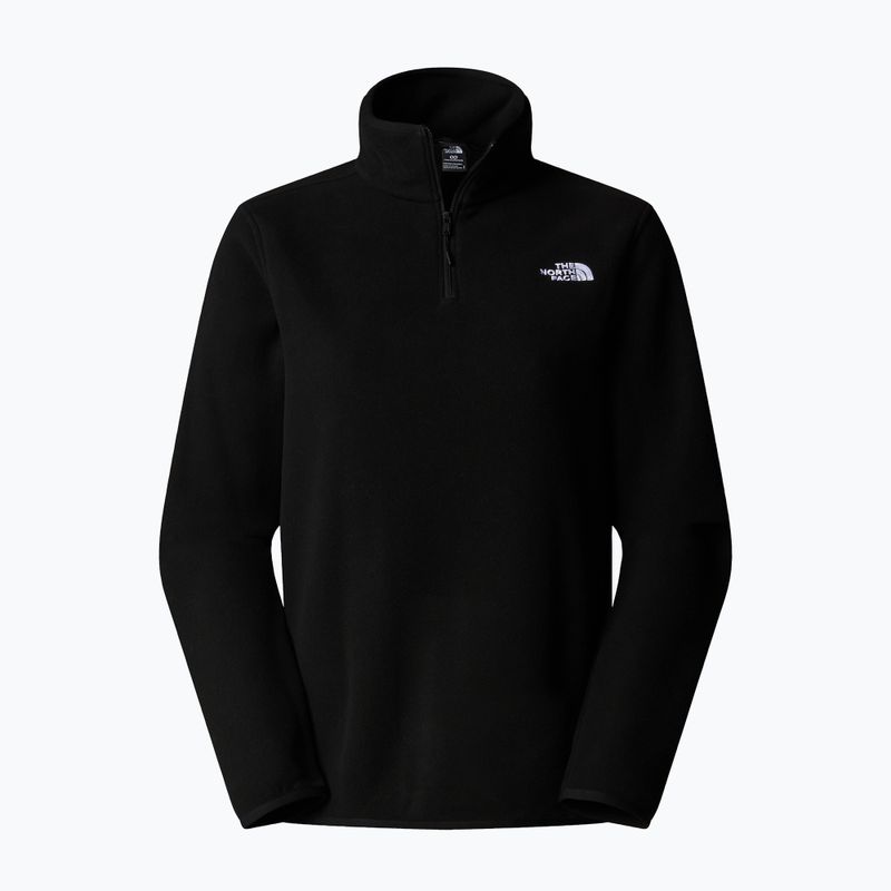 Damen-Fleece-Sweatshirt The North Face Glacier Fleece 1/4 Zip schwarz 4