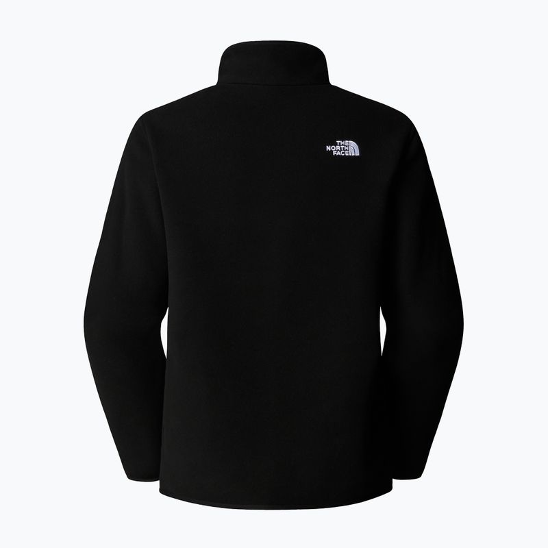 Damen-Fleece-Sweatshirt The North Face Glacier Fleece 1/4 Zip schwarz 5