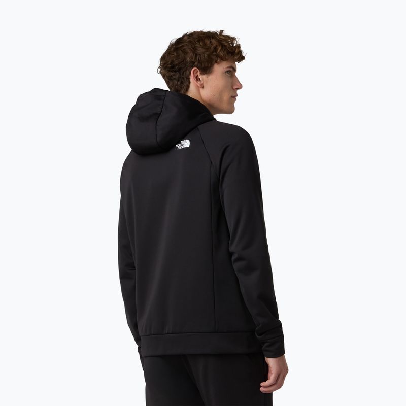 Hoodie Sweatshirt Herren The North Face Reaxion 2.0 Hooded Full Zip black heather 3