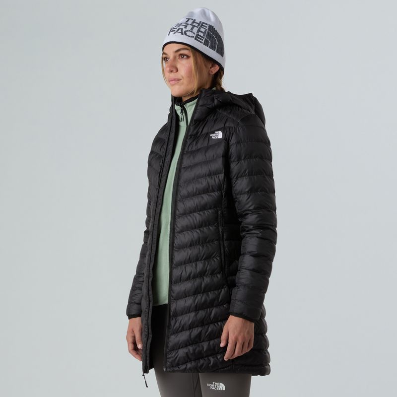 Damen gefütterter Mantel The North Face Huila Synth Parka schwarz 4