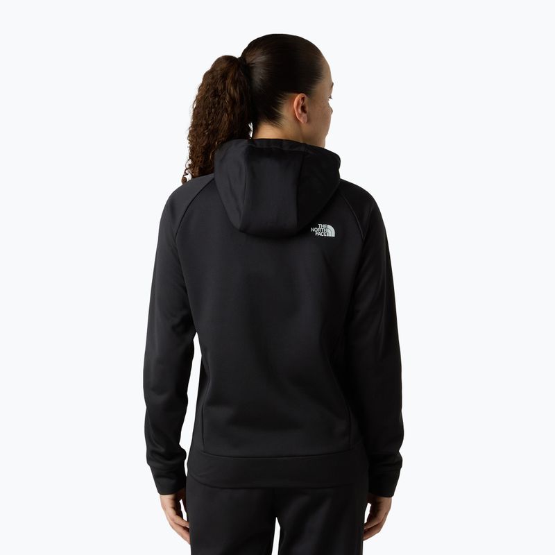 Hoodie Sweatshirt Damen The North Face Reaxion 2.0 Hooded Full Zip black heather 3