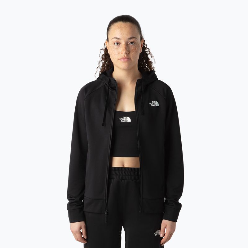 Hoodie Sweatshirt Damen The North Face Reaxion 2.0 Hooded Full Zip black heather 4
