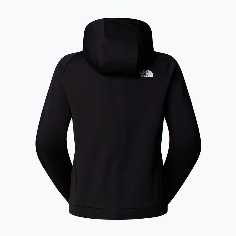 Hoodie Sweatshirt Damen The North Face Reaxion 2.0 Hooded Full Zip black heather 6